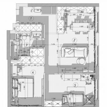 Сдается 2-х комнатная квартира, 69 м²