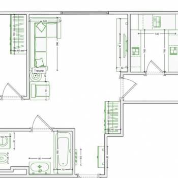 Продается 2-х комнатная квартира, 65,7 м²
