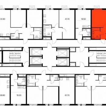 Продается 1-комнатная квартира, 41 м²