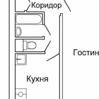 Сдается 1-комнатная квартира, 33 м²