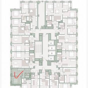 Продается 1-комнатная квартира, 31 м²