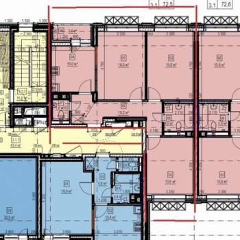 Продается 3-х комнатная квартира, 72,3 м²