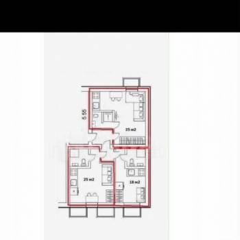 Продается 1-комнатная квартира, 25 м²