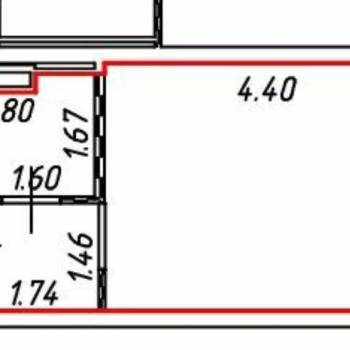 Продается 1-комнатная квартира, 19,8 м²