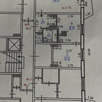 Продается 2-х комнатная квартира, 45,5 м²