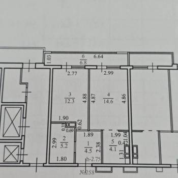 Продается 2-х комнатная квартира, 40 м²