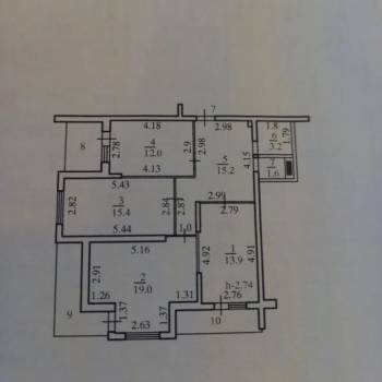 Продается 3-х комнатная квартира, 80 м²