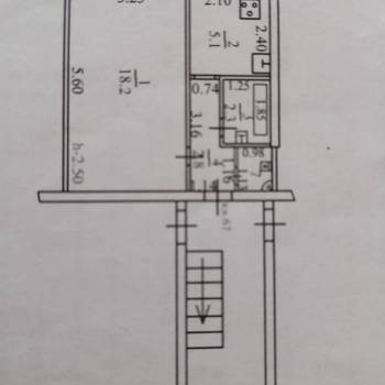Сдается 1-комнатная квартира, 29,5 м²