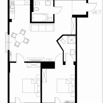 Сдается Многокомнатная квартира, 85 м²