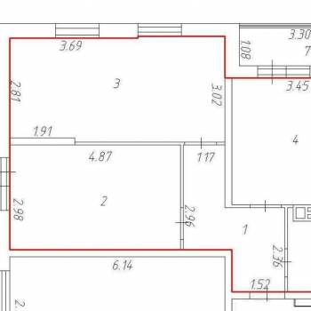 Продается 2-х комнатная квартира, 60,8 м²