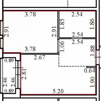 Продается 1-комнатная квартира, 35 м²