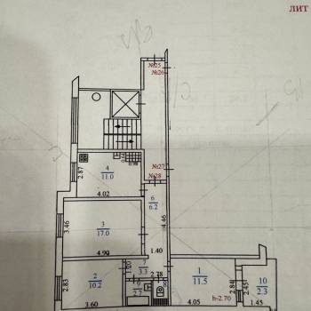 Продается 3-х комнатная квартира, 62,9 м²