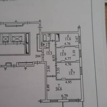 Сдается Многокомнатная квартира, 86 м²