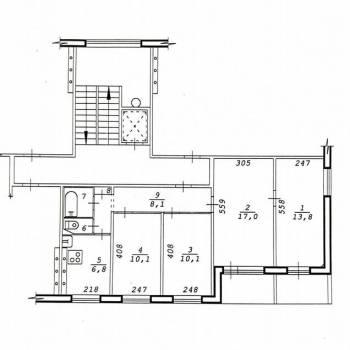 Продается Многокомнатная квартира, 69,6 м²
