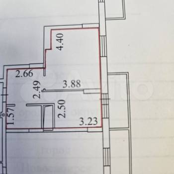 Сдается 1-комнатная квартира, 41 м²