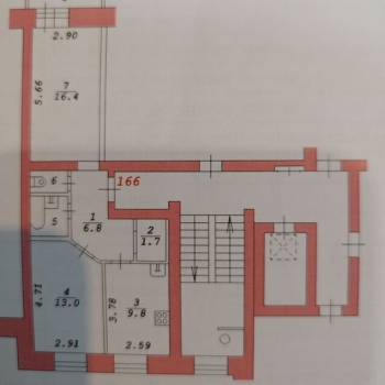Сдается 2-х комнатная квартира, 51,9 м²