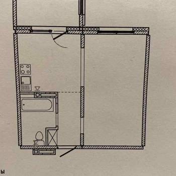 Сдается 1-комнатная квартира, 36,3 м²