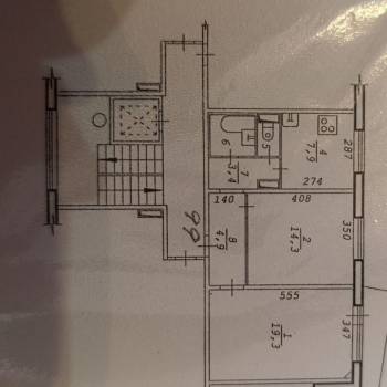 Сдается 2-х комнатная квартира, 53 м²