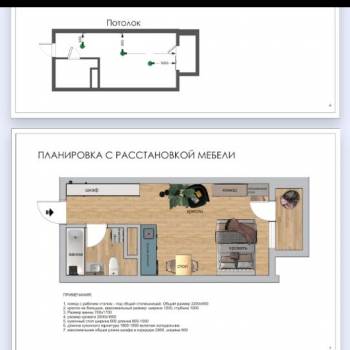 Сдается 1-комнатная квартира, 28 м²