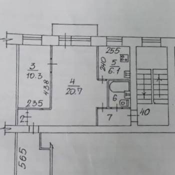 Продается 3-х комнатная квартира, 64,7 м²