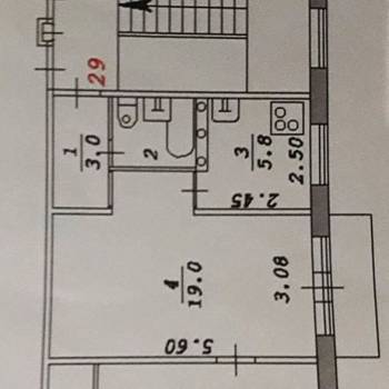 Сдается 2-х комнатная квартира, 44,5 м²