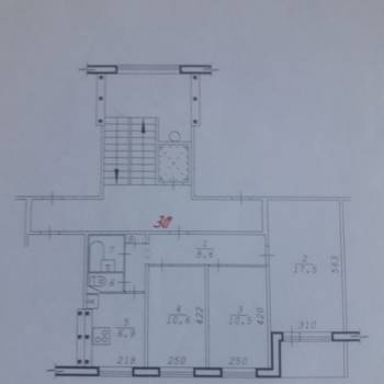 Продается 3-х комнатная квартира, 61,7 м²