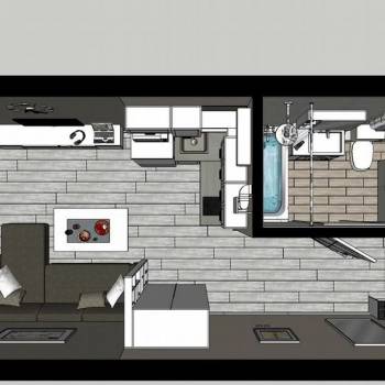 Сдается 1-комнатная квартира, 21 м²