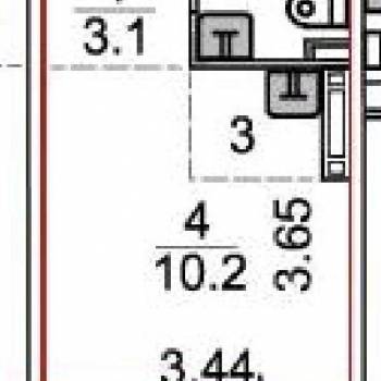 Сдается 1-комнатная квартира, 17,8 м²