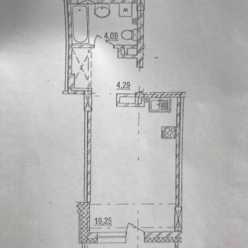 Сдается 1-комнатная квартира, 30 м²