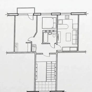 Сдается 2-х комнатная квартира, 44 м²