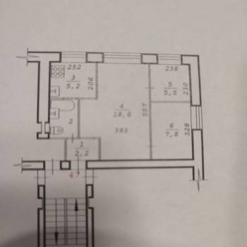 Сдается 2-х комнатная квартира, 47 м²