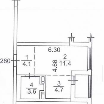 Сдается 1-комнатная квартира, 24 м²