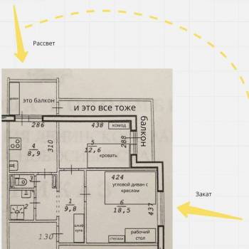 Сдается 2-х комнатная квартира, 53,1 м²