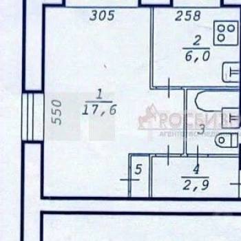 Продается 1-комнатная квартира, 30 м²