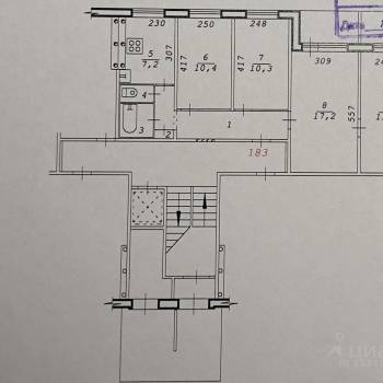 Продается Многокомнатная квартира, 71,6 м²