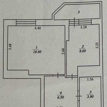 Сдается 1-комнатная квартира, 35,4 м²