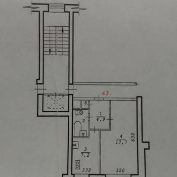 Сдается 1-комнатная квартира, 33 м²