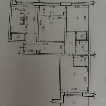 Продается 3-х комнатная квартира, 73 м²
