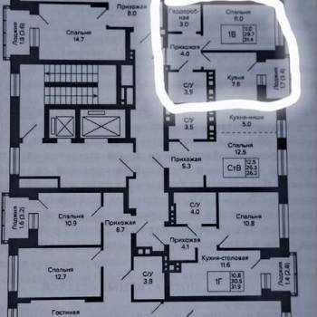 Сдается 1-комнатная квартира, 31,4 м²