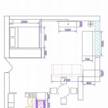 Продается 1-комнатная квартира, 37,1 м²