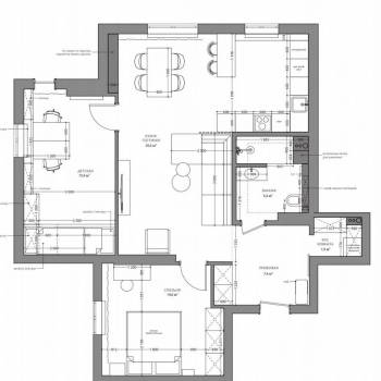 Продается 3-х комнатная квартира, 83 м²