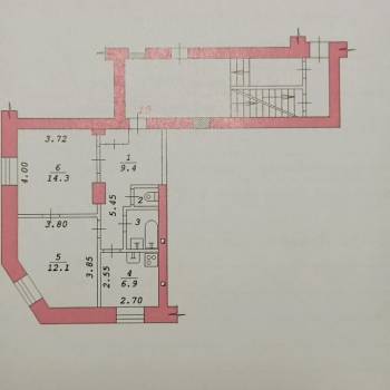 Сдается 2-х комнатная квартира, 46 м²