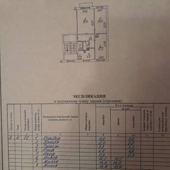 Продается 3-х комнатная квартира, 57,4 м²