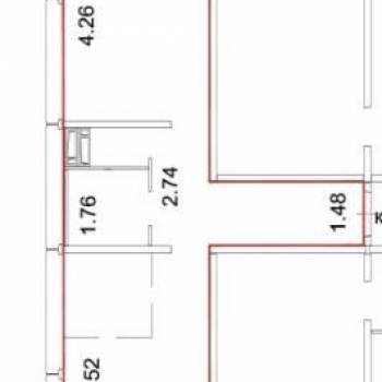 Сдается 2-х комнатная квартира, 47 м²