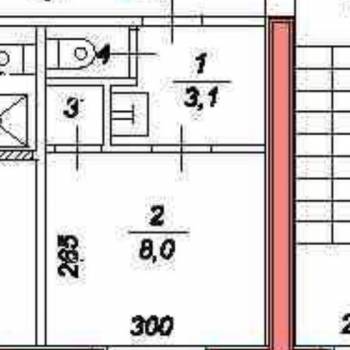 Продается 1-комнатная квартира, 12,7 м²