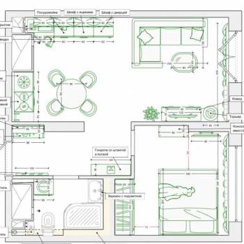 Продается 1-комнатная квартира, 39,9 м²