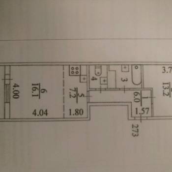 Сдается 2-х комнатная квартира, 48 м²