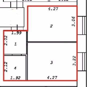 Сдается 1-комнатная квартира, 34,9 м²