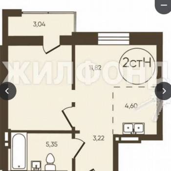 Сдается 2-х комнатная квартира, 37 м²