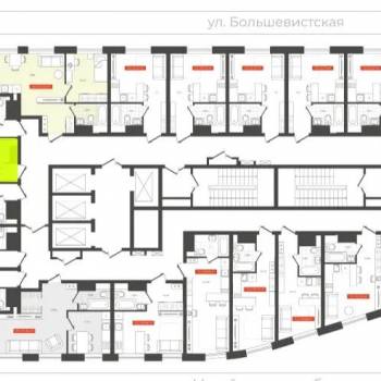 Продается 1-комнатная квартира, 23,15 м²